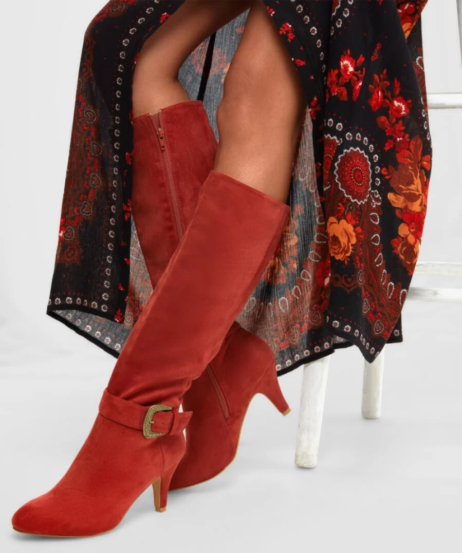Joe Browns Women's Burnt Orange Feeling Fabulous Boots
