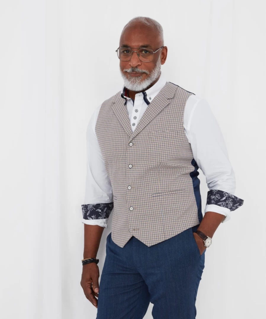 Joe Browns Men's Multi-Color Perfect Partner Waistcoat Vest
