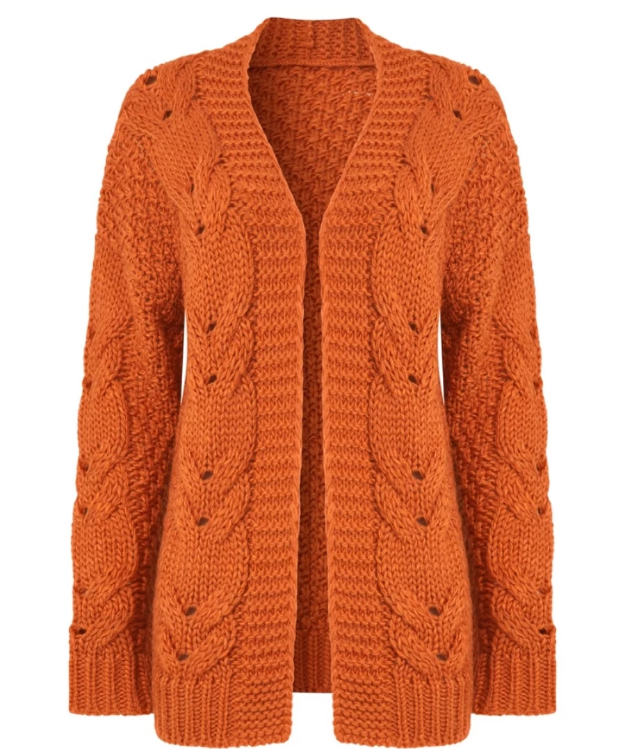"Joe Browns Women's Black Perfect Slouchy Cardigan – Cozy Oversized Knit Sweater"