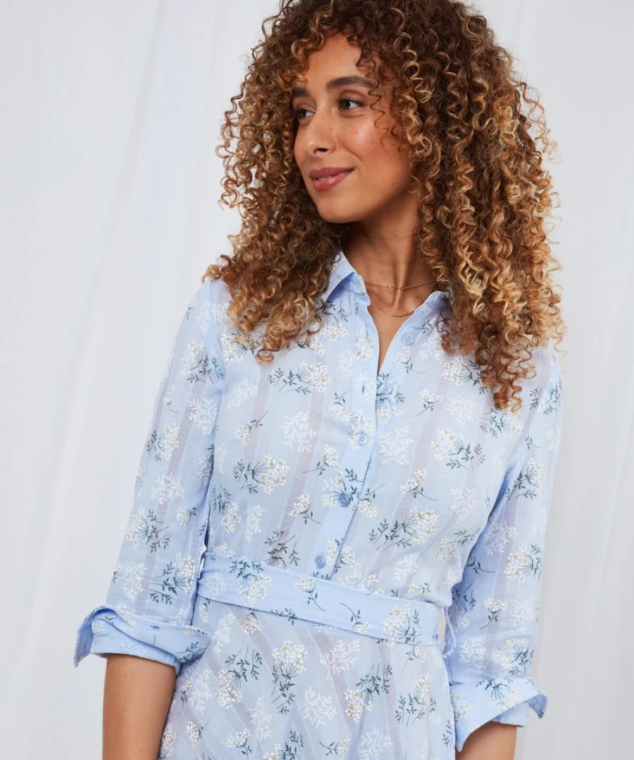 Joe Browns Women's Blue Holly Spring Days Floral Dress