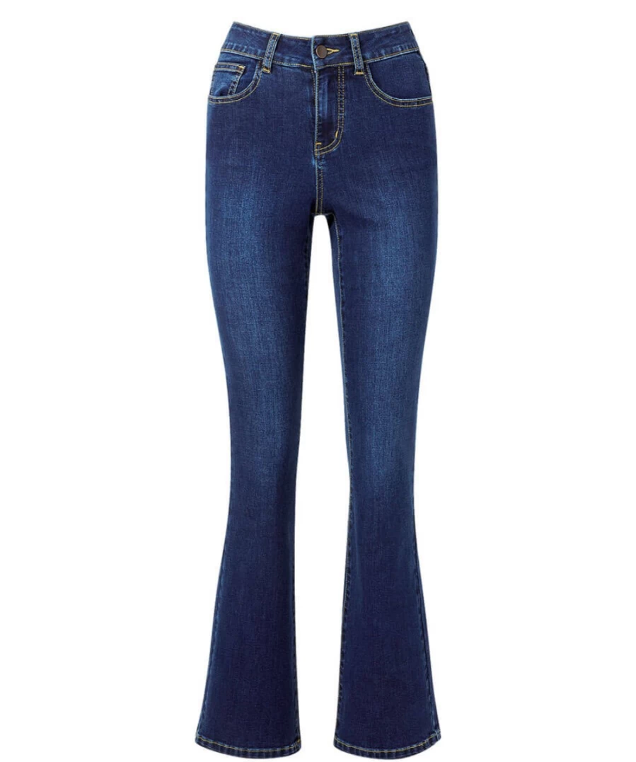 Women's Joe Browns Mid Blue Denim Western Bootcut Jeans for Stylish Comfort